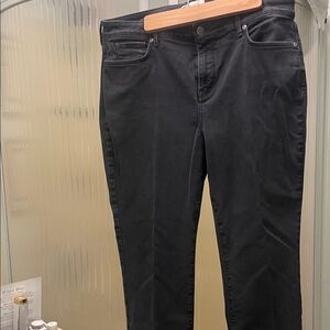 NYDJ- black jeans size 16